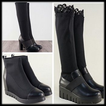 Стилни и модерни боти и ботуши от стреч